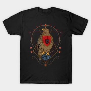 The falcon illustration T-Shirt